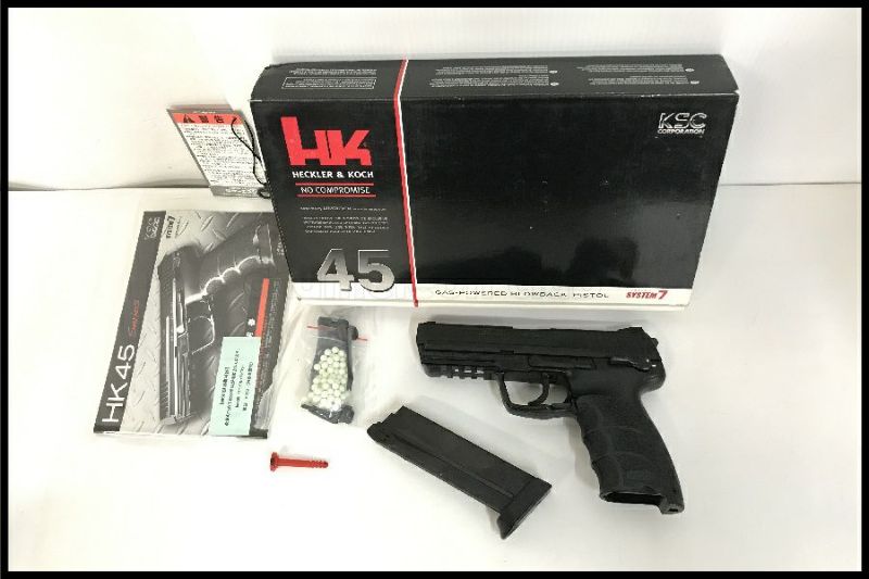 東京)KSC HK45 スライドHW ガスブローバック システム7