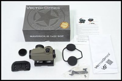 東京)VECTOR OPTICS SCRD-39 Maverick-III SOP 1x22 ドットサイト