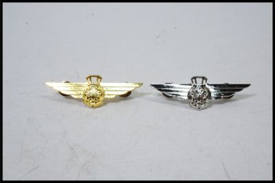 【Sale】東京)海上自衛隊 航空管制 徽章 2点 幹部 海曹士