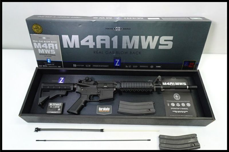 東京)東京マルイ M4A1 MWS ガスブローバック 付属品あり
