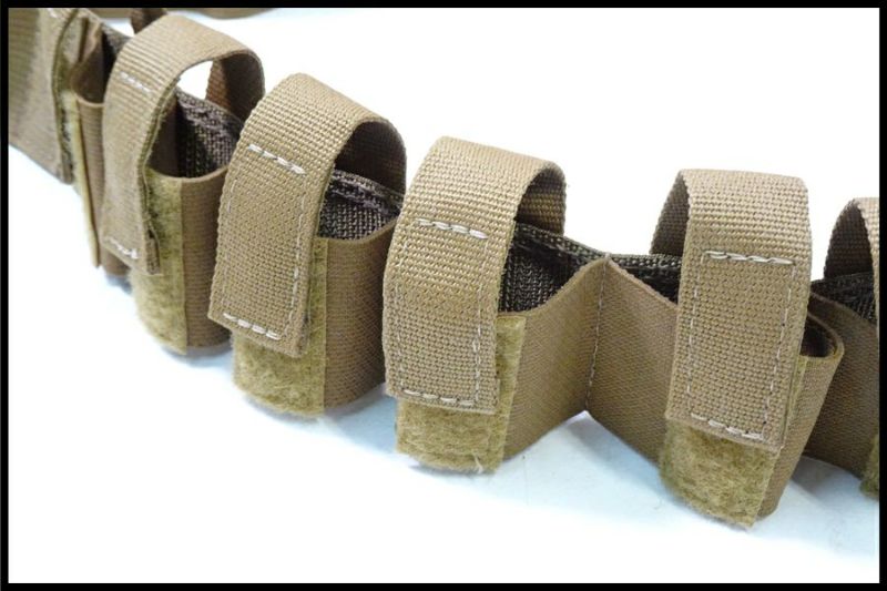 東京)TACTICAL TAILOR 40mm グレネード バンダリア 12rd TAN 実物