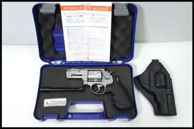 東京)タナカ S&W M629 PC フラットサイド 3インチ ver.3 ガスリボルバー　S&W実物ケース付