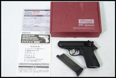 東京)マルゼン ワルサーニューPPK/S ガスブローバック 現状品