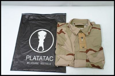東京)PLATATAC Kurtz Shirt カーツ フィールドシャツ DCU Small-Short