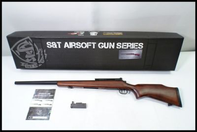 東京)S&T M40 エアーコッキングライフル リアルウッド STSPG23RW