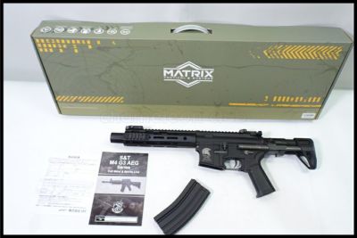 東京)S&T M4 URX4 M-LOK SD PDW-M チャレンジャーライン G3電動ガン STAEG0370DMMBC