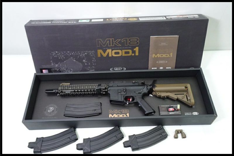 東京)東京マルイ MK18 Mod.1 次世代電動ガン カスタム品 MOSFET