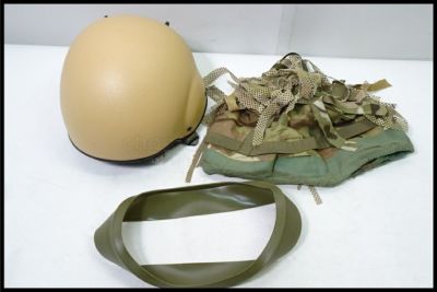 F*ん様 イギリス軍M76パラトルーパーヘルメット DPMカバー付 M
