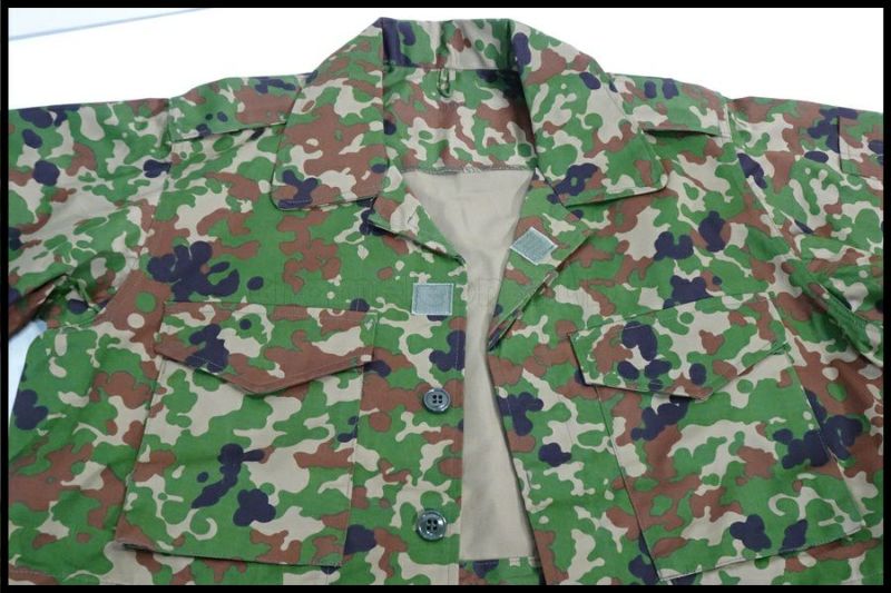 東京)陸上自衛隊 迷彩服2型 上下セット サイズ5B PX品 ベルト付き