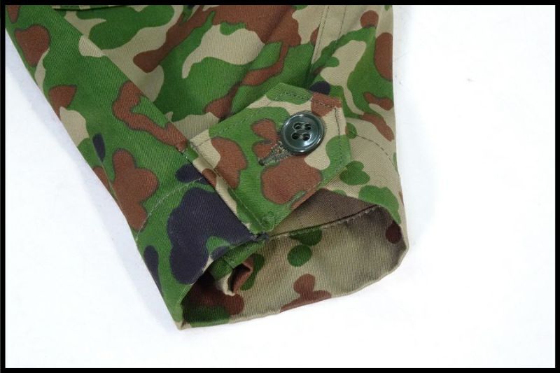 東京)陸上自衛隊 迷彩服2型 上下セット サイズ5B PX品 ベルト付き