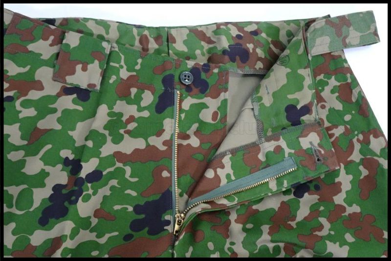 東京)陸上自衛隊 迷彩服2型 上下セット サイズ5B PX品 ベルト付き