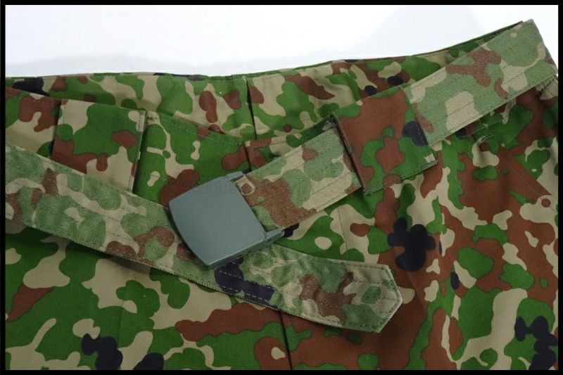陸自迷彩服上下(2尉階級章付)5B 東京)陸上自衛隊 迷彩服2型 上下セット サイズ5B PX品 ベルト付き