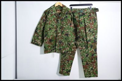 東京)陸上自衛隊 迷彩服2型 上下セット サイズ5B PX品 ベルト