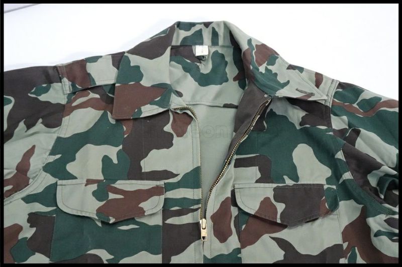 東京)陸上自衛隊 迷彩服1型 上下セット サイズ4号 ベルト付き PX品