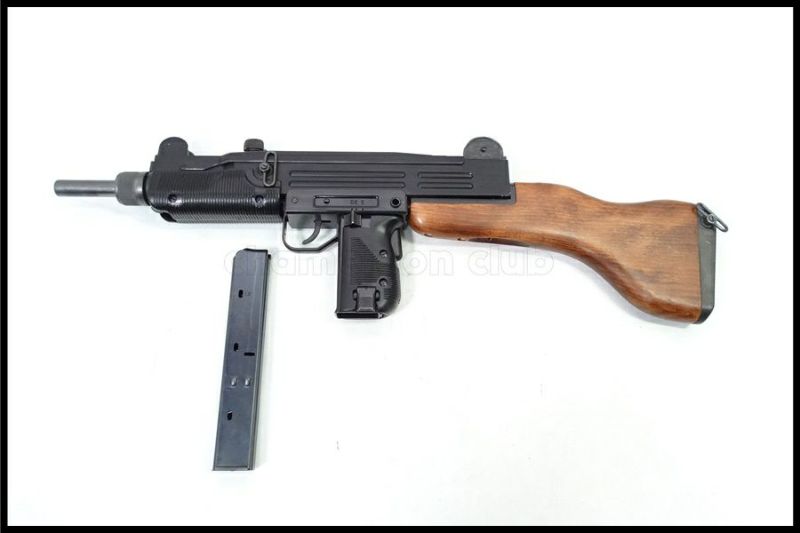 東京)マルシン UZI SMG規格金属モデルガン 木製ストック