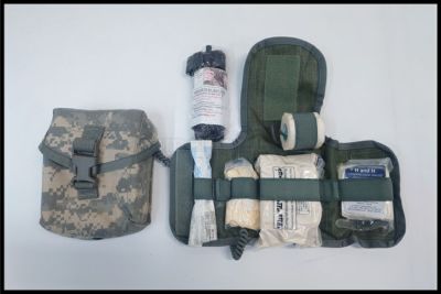 東京)米軍実物 ファーストエイドキット一式　ACU