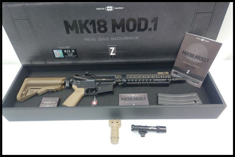 東京マルイ ガスブローバック Mk18 Mod.1 Mk18 Mod1 ガスブローバック 東京マルイ エアガンレビュー - YouTube
