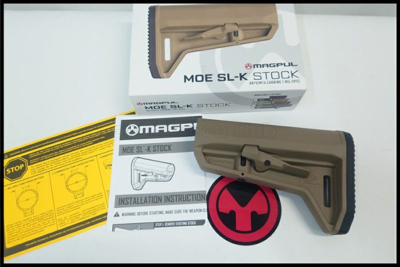 magpul moe SL-k ストック　実物 Amazon.co.jp: [実物] MAGPUL(マグプル) MOE SL-Kストック Mil
