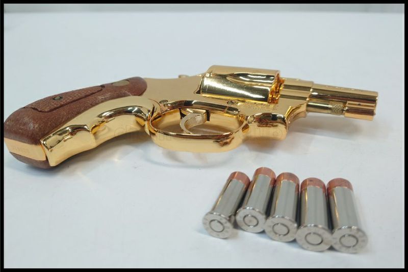 東京)コクサイ S&W M36 24K GOLD SMG金属モデルガン