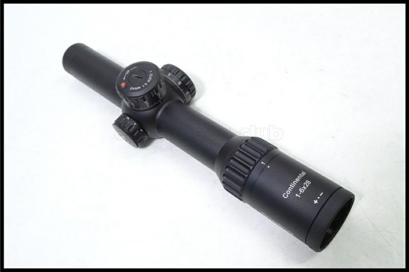 トイガン Vector optics 1-6x28 FFP SCFF-31 Varmint Hunting LPVO | 34mm Continental 1-6x28 FFP Rifle