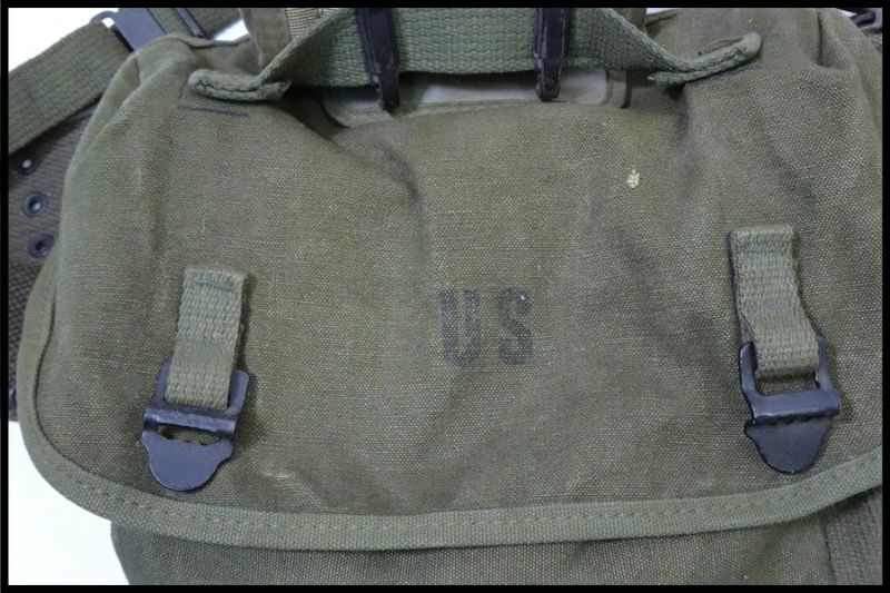 実物 M1961フィールドパック ベルト単品 東京)米軍放出品 M1961 フィールドパック/ポーチ/ベルト