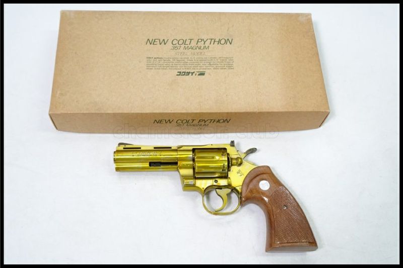 コクサイ　パイソン　4インチ　HW モデルガン ミリタリーショップ レプマート / コクサイ モデルガン COLT