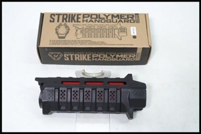 東京)STRRIKE　INDUSTRIES STRIKE POLYMER実物ハンドガード　カービンレングス　SI-STRIKE-HG-CBK