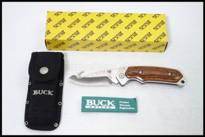 東京)BUCK バック ALPHA HUNTER アルファアハンター フォールデォンクナイフ B278-WA-0