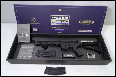 【美品】次世代電動ガン　レシーライフル　その他 東京マルイ 】次世代電動ガン レシーライフル ブラック ※対象年