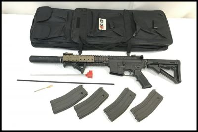 東京)SYSTEMA PTW MK18 Mod.1 MAX2 アンビ MAGPUL実物 トレポン 予備マガジン付