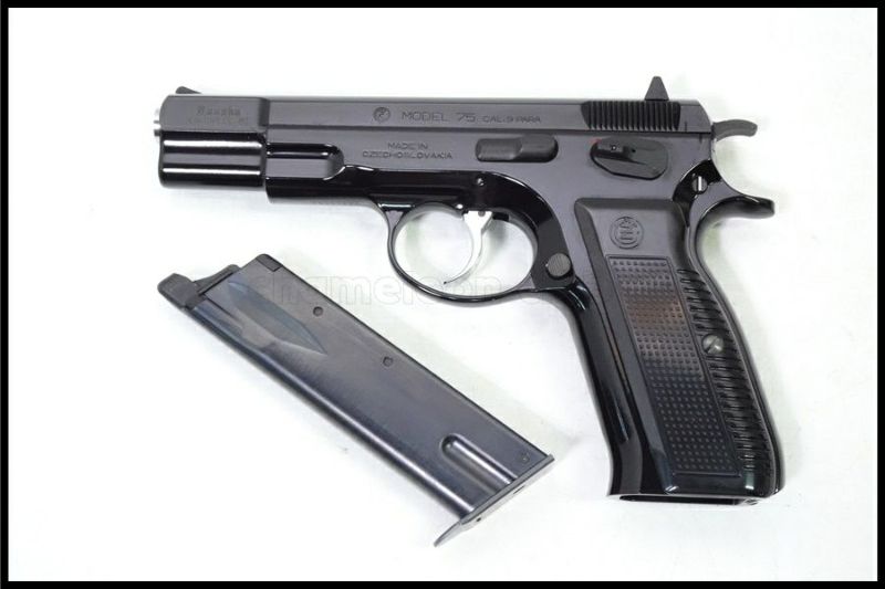 東京)KSC Cz75 2nd バゥスカ ABSディープコーティングブラック