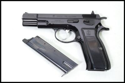 東京)KSC Cz75 2nd バゥスカ ABSディープコーティングブラック ガスブローバック 旧型