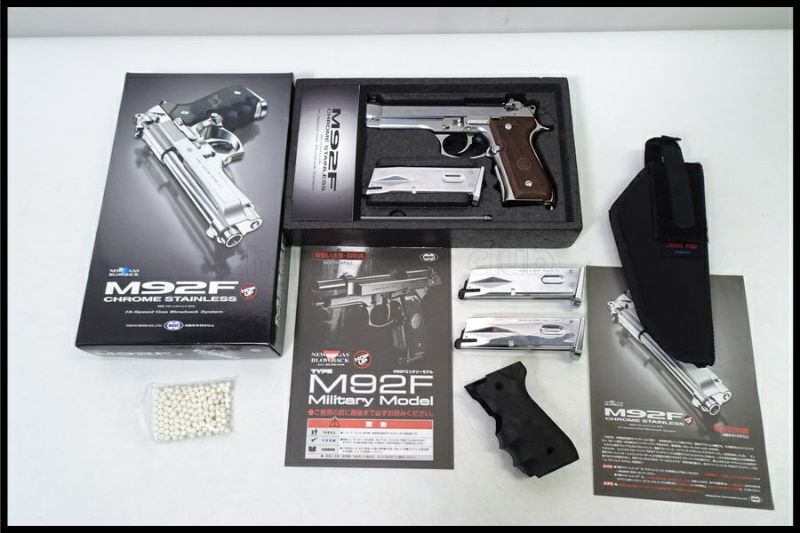 ガスブローバック　M92F クロムステンレス Amazon | 東京マルイ(TOKYO MARUI) No12 M92Fクロームステンレス