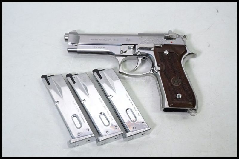 M92F ステンレス ガスブローバック M92F クロームステンレス - ガスブローバック | 東京マルイ
