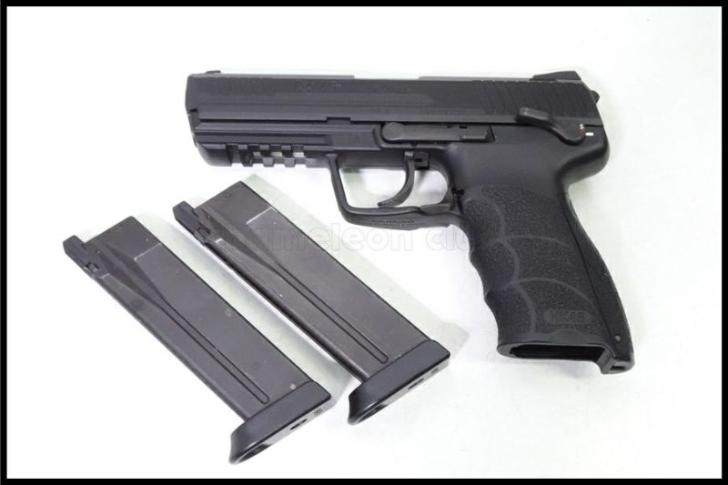 東京マルイ HK45 ガスブローバック マガジン1本付き 東京)東京マルイ HK45 ガスブローバック 予備マガジン付属
