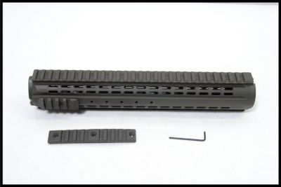 東京)IMI DEFENSE ZPG08　MRS実物ハンドガード　ポリマー製AR-15　ライフルレングス　OD