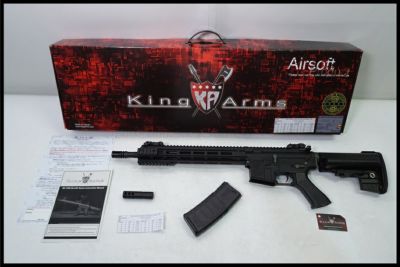 東京)KingArms キングアームズ M4 TWS M-LOK Ultra Grade II　電動ガン AG-210-BK
