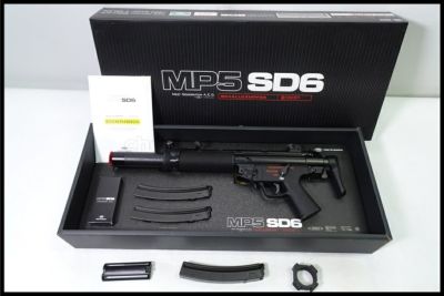 東京)東京マルイ MP5SD6 次世代電動ガン 予備マガジン付