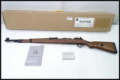 東京)DOUBLE BELL ダブルベル Kar98k カート式 エアーコッキング リアルウッド 101A