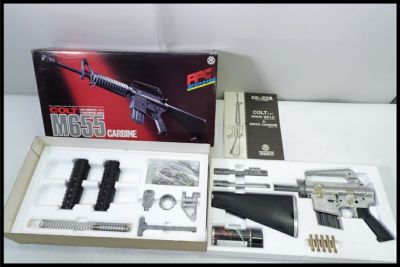 東京)マルシン コルト M655 カービン 金属モデルガン 83年 組立キット シリーズ17 現状品