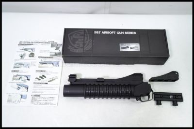東京)S&T M203 タイプ グレネードランチャー BK ショート ライトウェイトver
