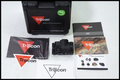 東京)Trijicon/トリジコン MROドットサイト　実物　グリーン　2.0MOA　保護カバー付き