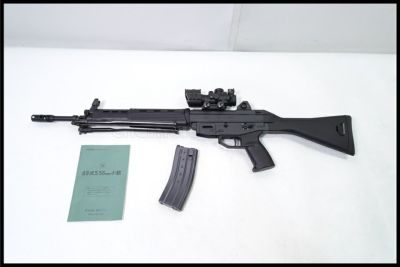 東京)東京マルイ 89式小銃　固定銃床型　ガスブローバック　スコープ付属　現状品