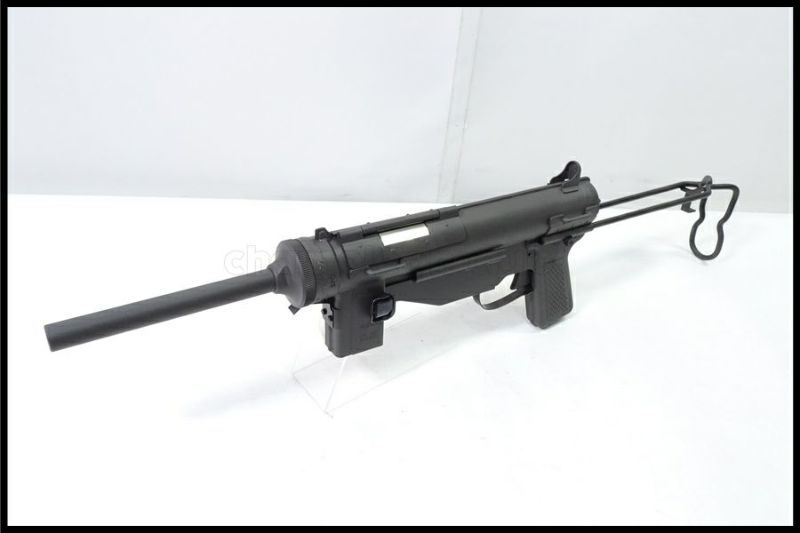 ハドソン　グリースガン M3A1 ガスブローバック　日本製 ハドソン] M3A1 グリースガン ガスブローバック (中古)｜エアガン.jp