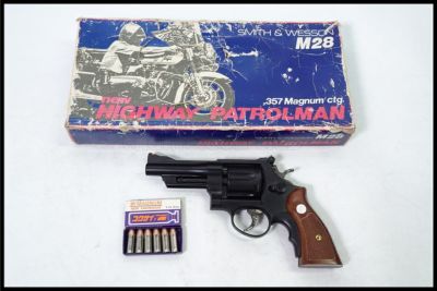 東京)コクサイ ハイウェイパトロールマン　S&W M28　4インチ　ABSモデルガン