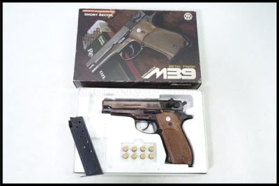 東京)マルシン S&W M39　メタルフィニッシュ　ABSモデルガン
