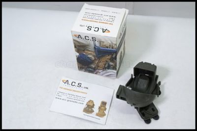 東京)A.C.S.LTD 実物グレネードトリガーポーチ　グリーン