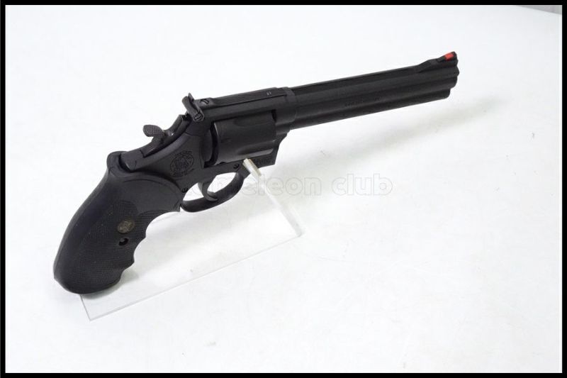 最終価格　マルシン M586 モデルガン　パックマイヤーグリップ マルシン] S&W M586 .357マグナム 4インチ HW パックマイヤー