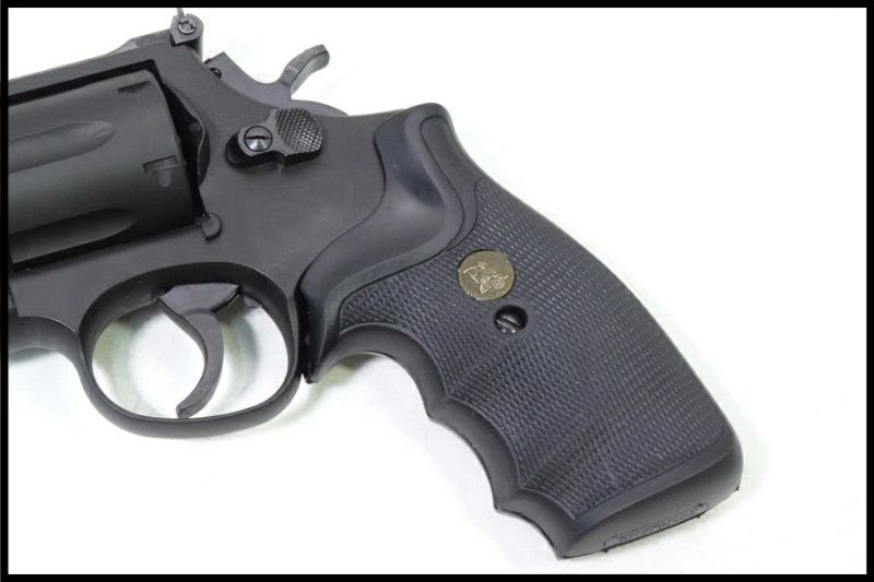 最終価格　マルシン M586 モデルガン　パックマイヤーグリップ 東京)マルシン S&W M586 6インチ HWモデルガン パックマイヤー