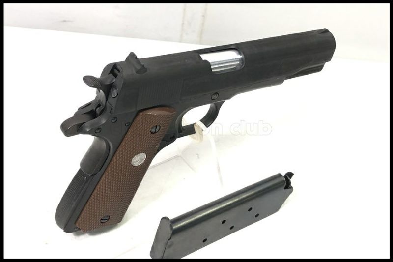 東京)マルシン コルトガバメントM1911A1 HWモデルガン 発火済み